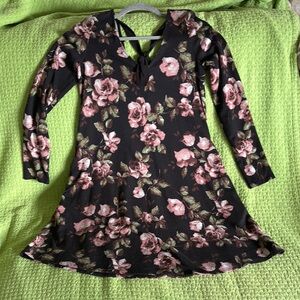 Floral Long Sleeve Dress